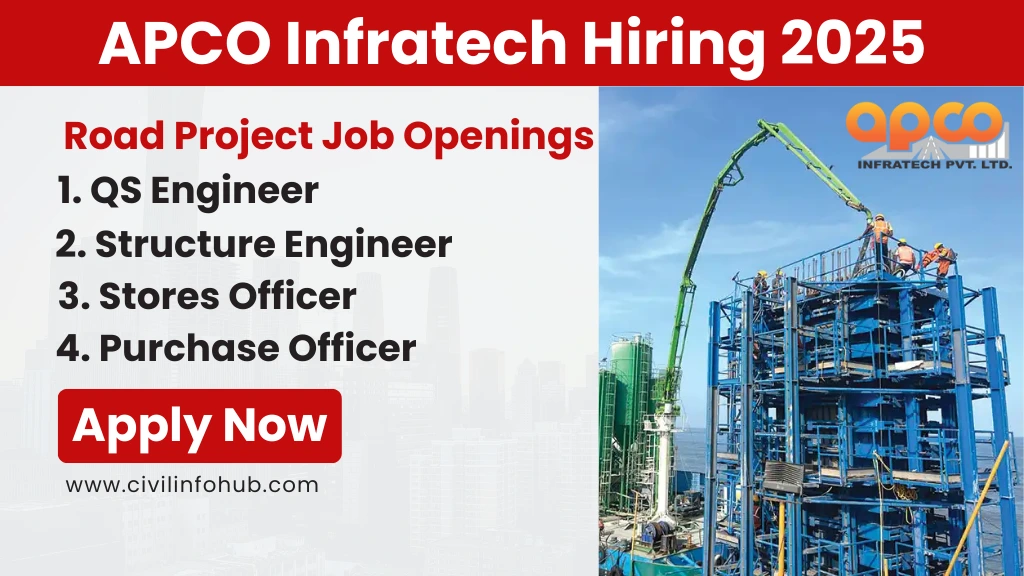 APCO Infratech Hiring 2025