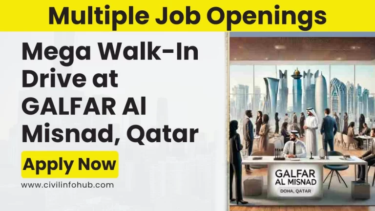 Mega Walk-In Drive at GALFAR Al Misnad, Qatar