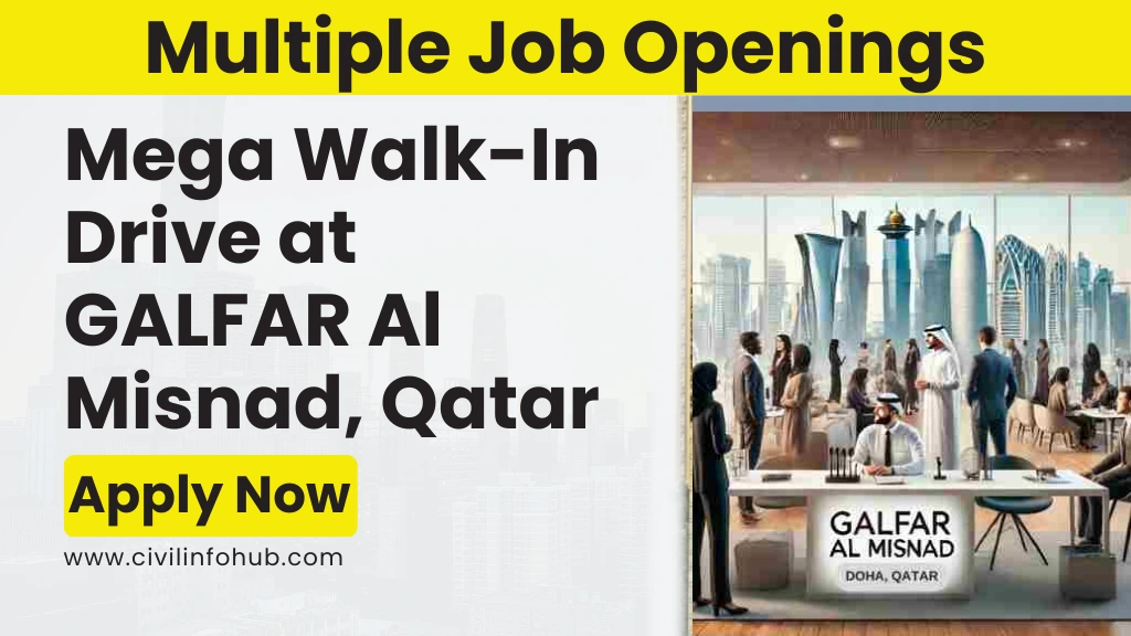 Mega Walk-In Drive at GALFAR Al Misnad, Qatar