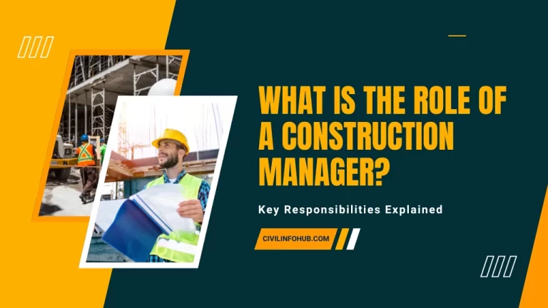 What is the Role of a Construction Manager