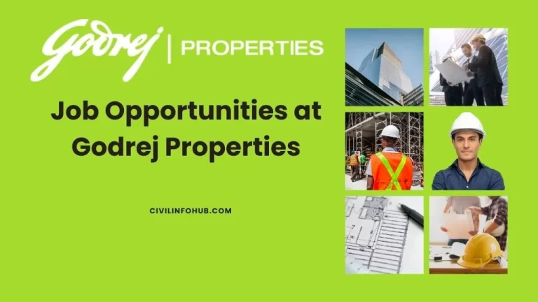 Job Opportunities at Godrej Properties